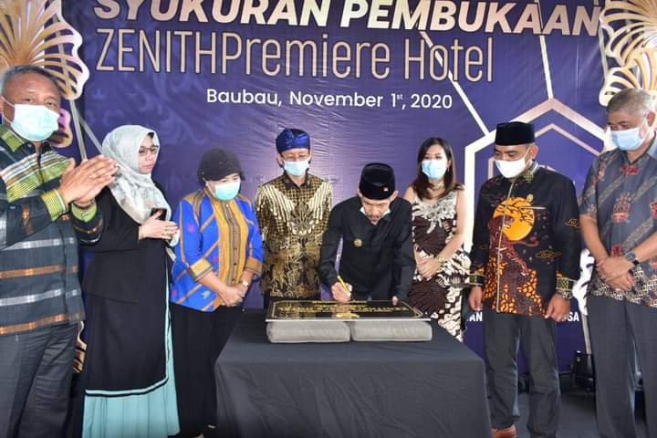Wali Kota Baubau Resmikan Hotel Zenith Premiere