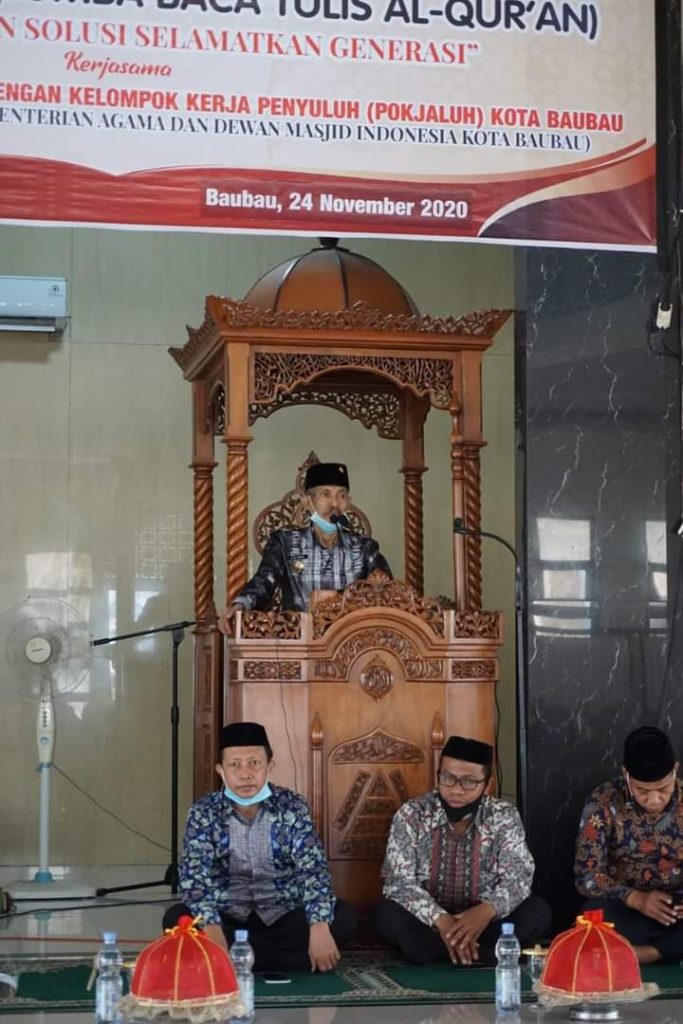 Walikota Baubau Ingin Tanamkan Falsafah PO 5 Sejak Usia Dini