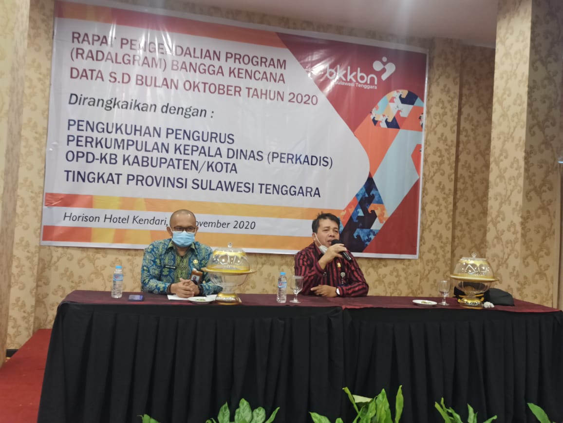 BKKBN Sultra Evaluasi Program Bangga Kencana 2020