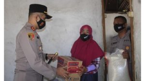 Kapolres Buton Sambangi Keluarga Korban Asusila