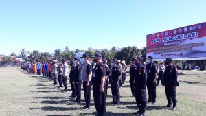 Pemkot dan Polres Baubau Gelar Apel Kesiapsiagaan Hadapi Bencana Alam