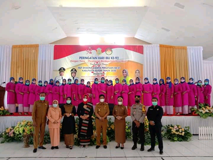 Peringati Hari Ibu ke 92, Bupati Buton Harap Kaum Ibu Milenial Siap Hadapi Tantangan Peringati Hari Ibu ke 92, Bupati Buton Harap Kaum Ibu Milenial Siap Hadapi Tantangan