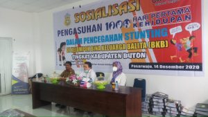 Cegah Stunting, BKKBN Sultra Sosialisasi Pengasuhan 1000 HPK di Buton