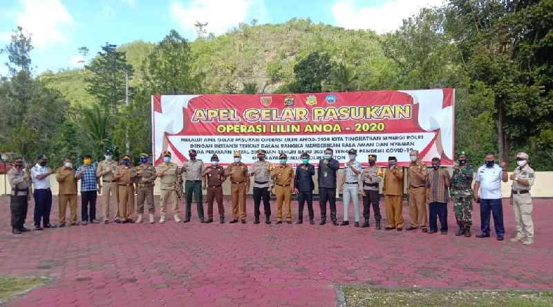 Bupati Buton Pimpin Apel Gelar Pasukan Operasi Lilin 2020 Bupati Buton Pimpin Apel Gelar Pasukan Operasi Lilin 2020