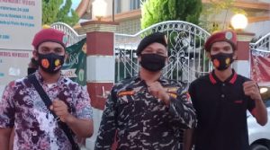 Di Kendari, Banser NU Ikut Pengamanan Natal di Gereja