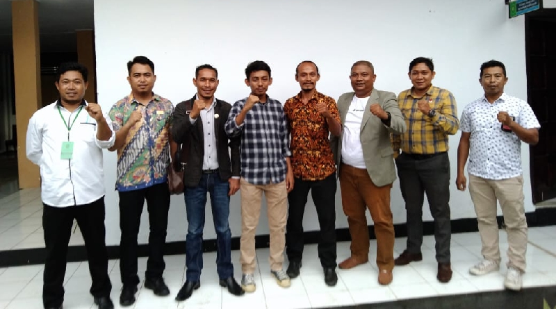 Tim kuasa hukum Ketua KNPI Baubau