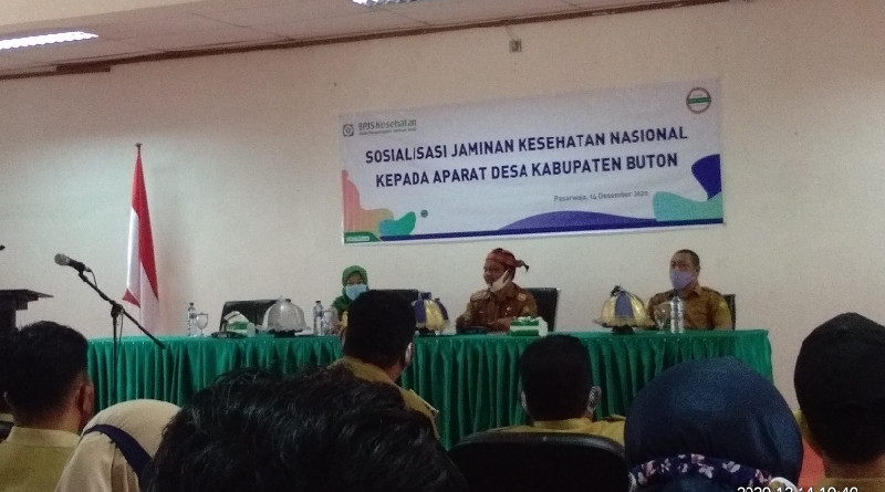 Aparat Desa se-Kabupaten Buton Ikuti Sosialisasi BPJS Kesehatan Aparat Desa se-Kabupaten Buton Ikuti Sosialisasi BPJS Kesehatan