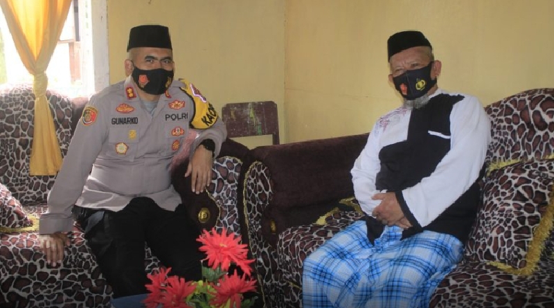 Jalin Silaturahmi, Kapolres Buton Kunjungi Tokoh Agama di Buton