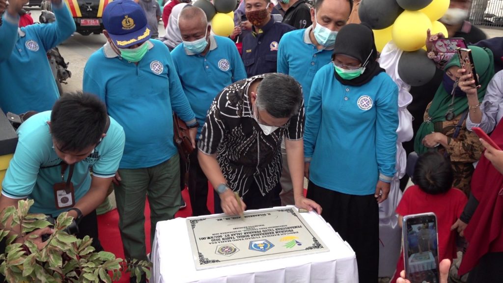 Walikota Kendari Resmikan Program Keserasian Sosial Di Kelurahan Sanua