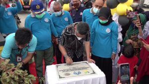 Walikota Kendari Resmikan Program Keserasian Sosial Di Kelurahan Sanua