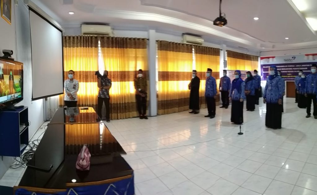 18 Pejabat fungsional BKKBN Sultra Dilantik Secara VIrtual