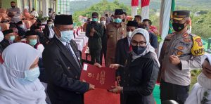 Wakil Bupati Buton Pimpin Upacara Hari Amal Bakti ke 75