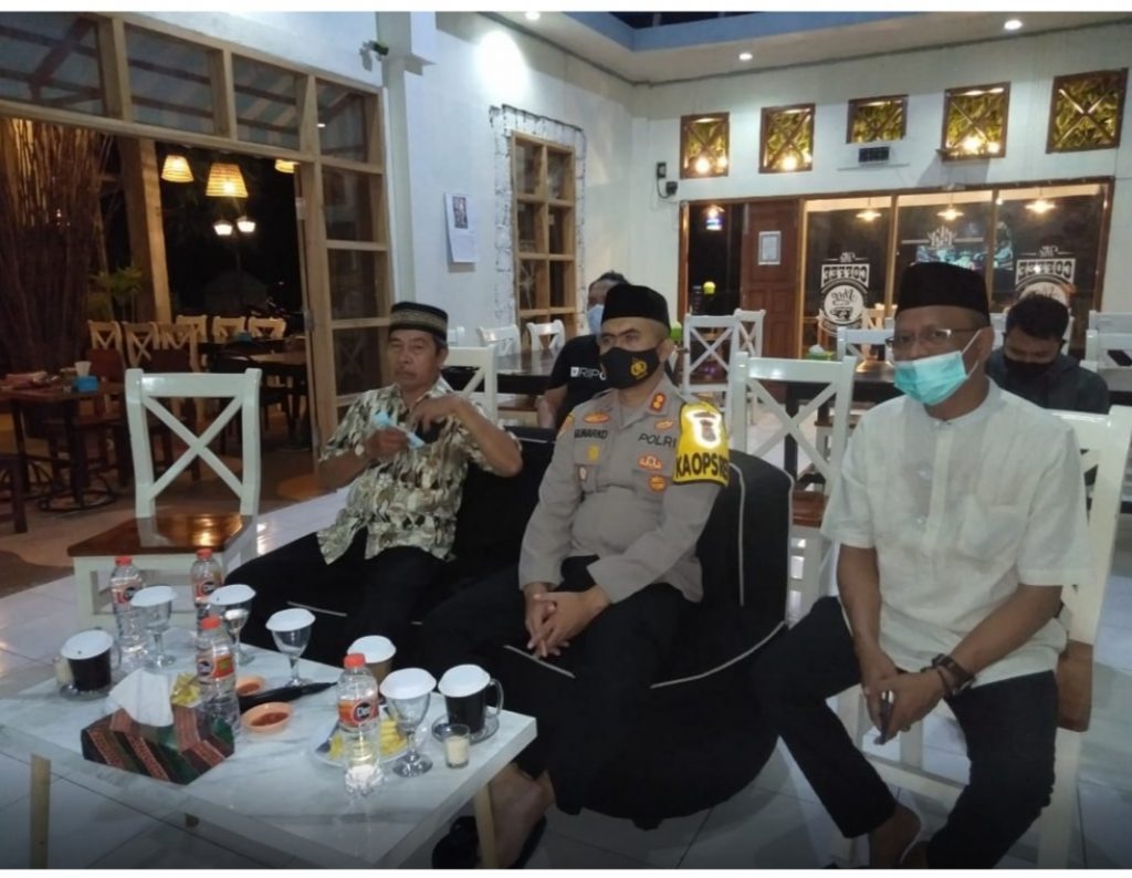 Kapolres Buton Bersama Ketua Muhammadiyah Kabupaten Buton Hadiri Courtessy Call (CC) Kapolri