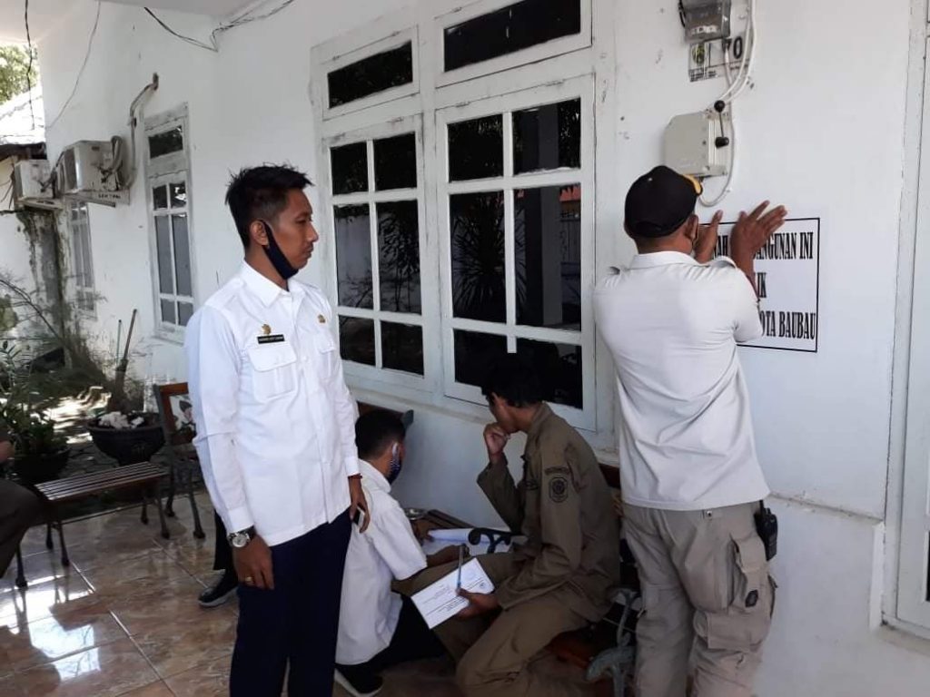 Sekda Baubau Ultimatum Pemilik Bangunan Limpahan Pemkab Buton