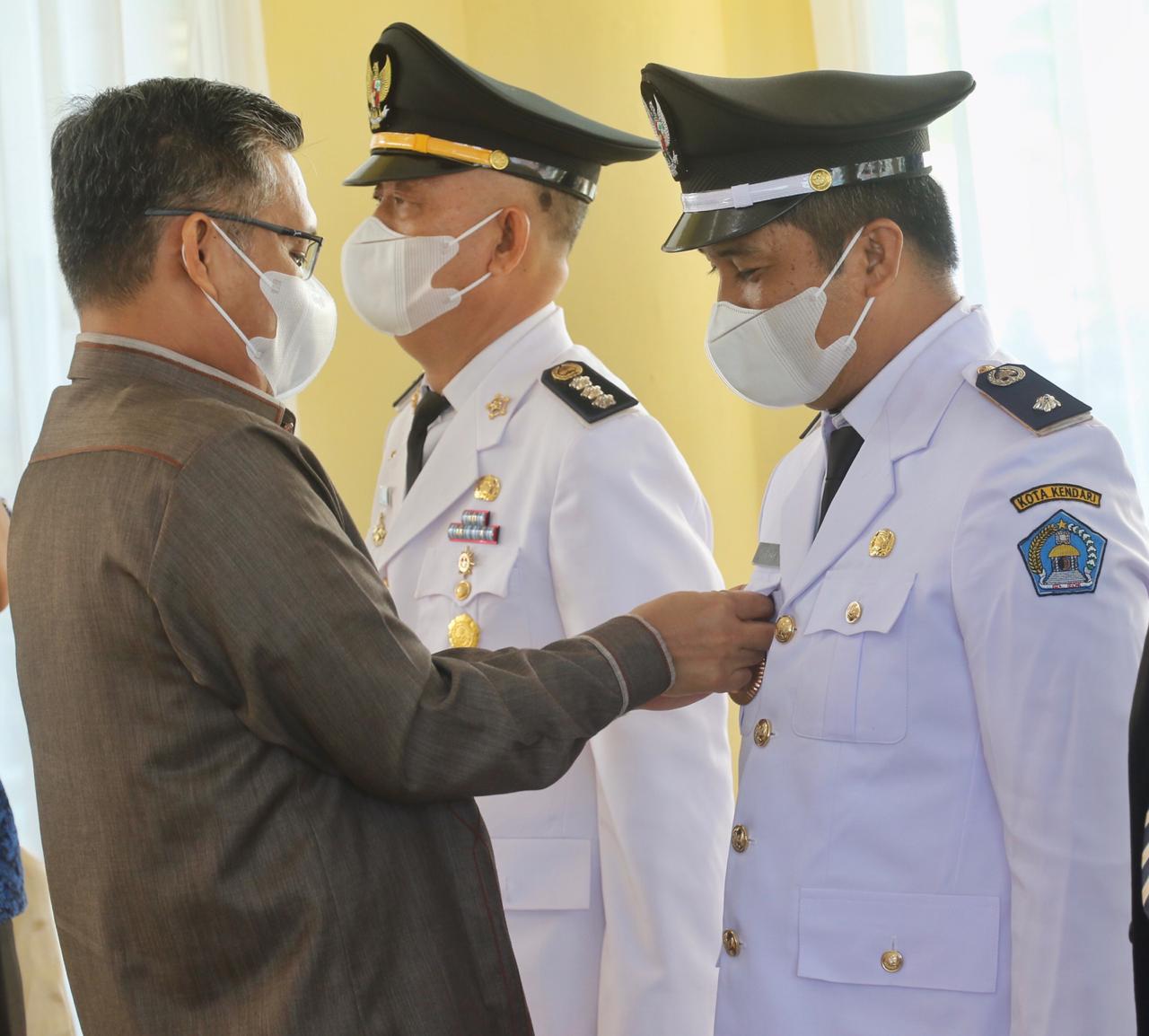 Lantik Pejabat Baru, Wali kota Kendari Minta Bekerja Profesional