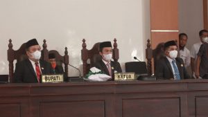 Ruksamin-Abuhaera Ditetapkan Sebagai Bupati-Wakil Bupati Terpilih Konawe Utara 2021-2026