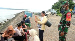 Serda Ferlyn Himbau Terapkan Prokes Covid-19 Pada Pemilik Kapal Di Wilayah Binaan