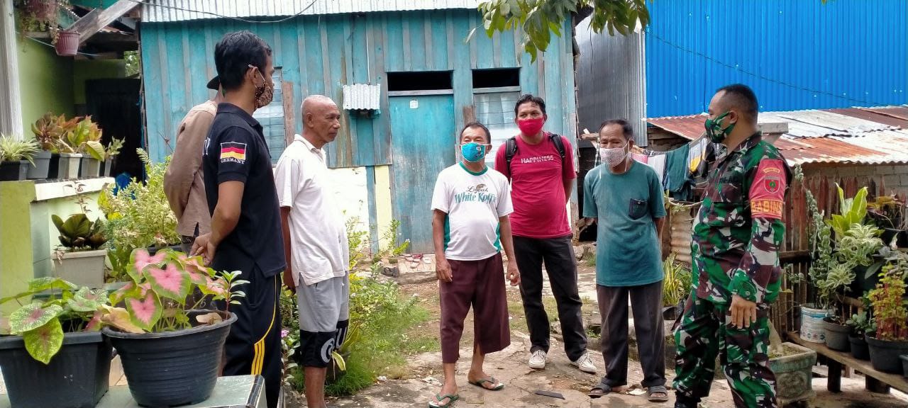 Rawan Konflik, Babinsa Tomba Himbau Warga Binaan Tetap Jaga Kamtibmas Di Masa Pandemi