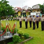Sebanyak 79 Personil Polres Baubau Mendapat Kenaikan Pangkat