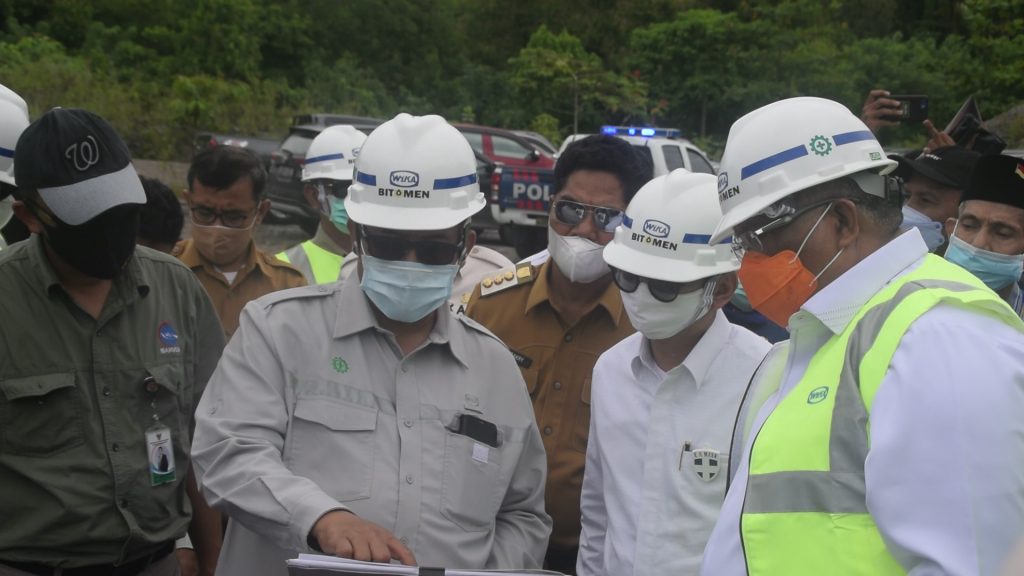 Serius Garap Aspal Buton, Deputi Kemenko Maritim dan Investasi Kunjungi Tambang Aspal Di Lawele