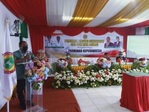 Resmikan Gedung DPD PPNI, Wawali Himbau Perawat Terapkan Nilai PO-5