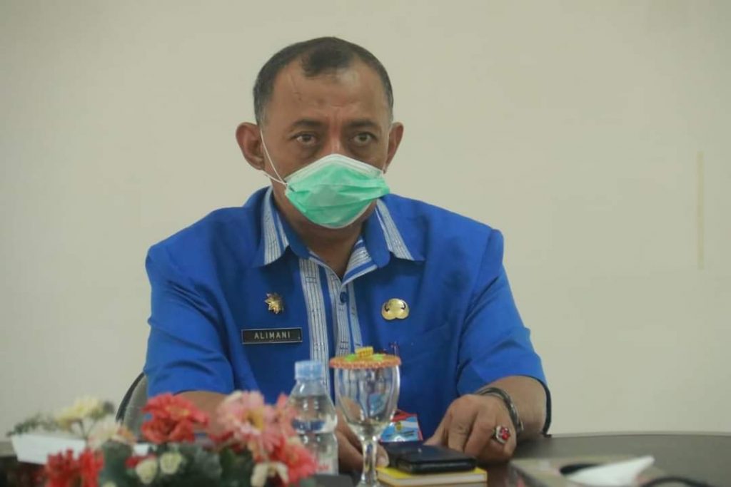 Pemda Buton, Ikuti Prosesi Pelantikan Tiga Bupati Secara Virtual