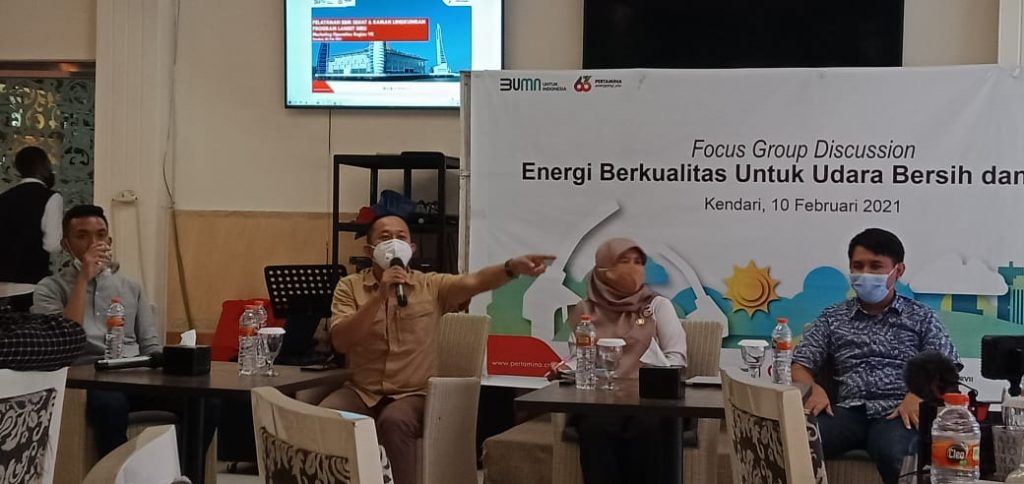 Pertamina Ajak Insan Pers Kendari Gunakan BBM Ramah lingkungan