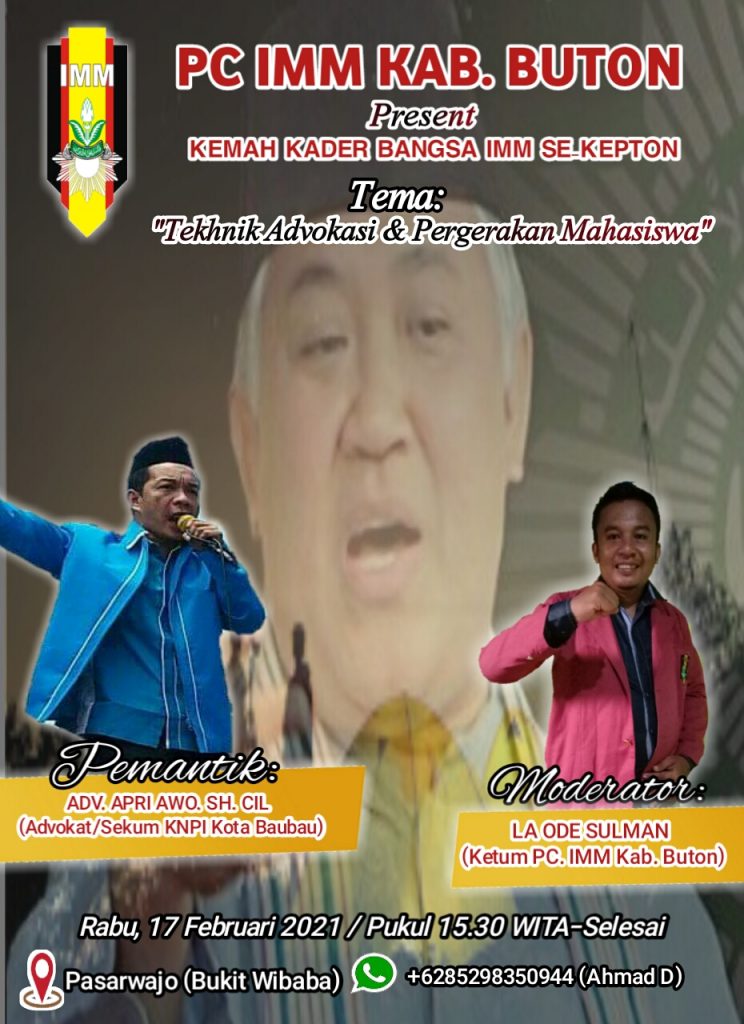 PC IMM Buton Gelar Kemah Kader Bangsa Se-Kepton