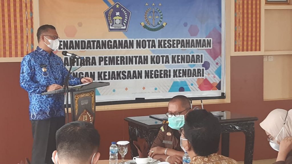 Pemkot Kendari-Kejari Kerjasama Di Bidang Hukum