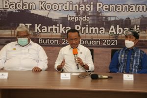 Tindak Lanjuti Visi Presiden RI, Kepala BKPM Dorong Industri Aspal Buton untuk Tekan Impor