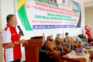 Kurangi Pengangguran, Pemkab Buton Gandeng BLK Gelar Pelatihan