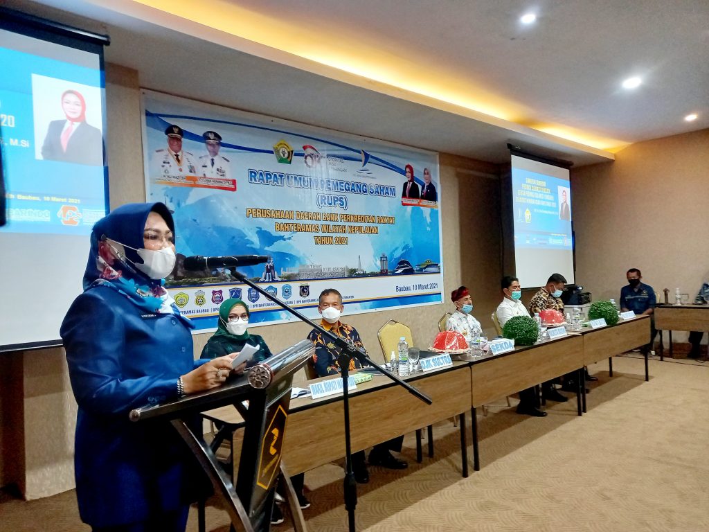 Buka RUPS PD Bahteramas Kepulauan Buton, Sekda Pemprov Tekankan Tingkatkan Kinerja