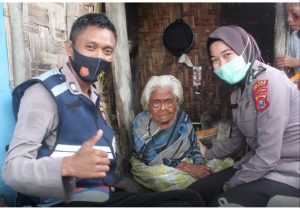 Prihatin Pada Warga Binaannya, Bhabinkamtibmas di Lasalimu, Buka Donasi Untuk Nenek Wahuna