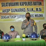 Kapolres Buton Kunker di Polsek Wolowa dan Ambuau Indah