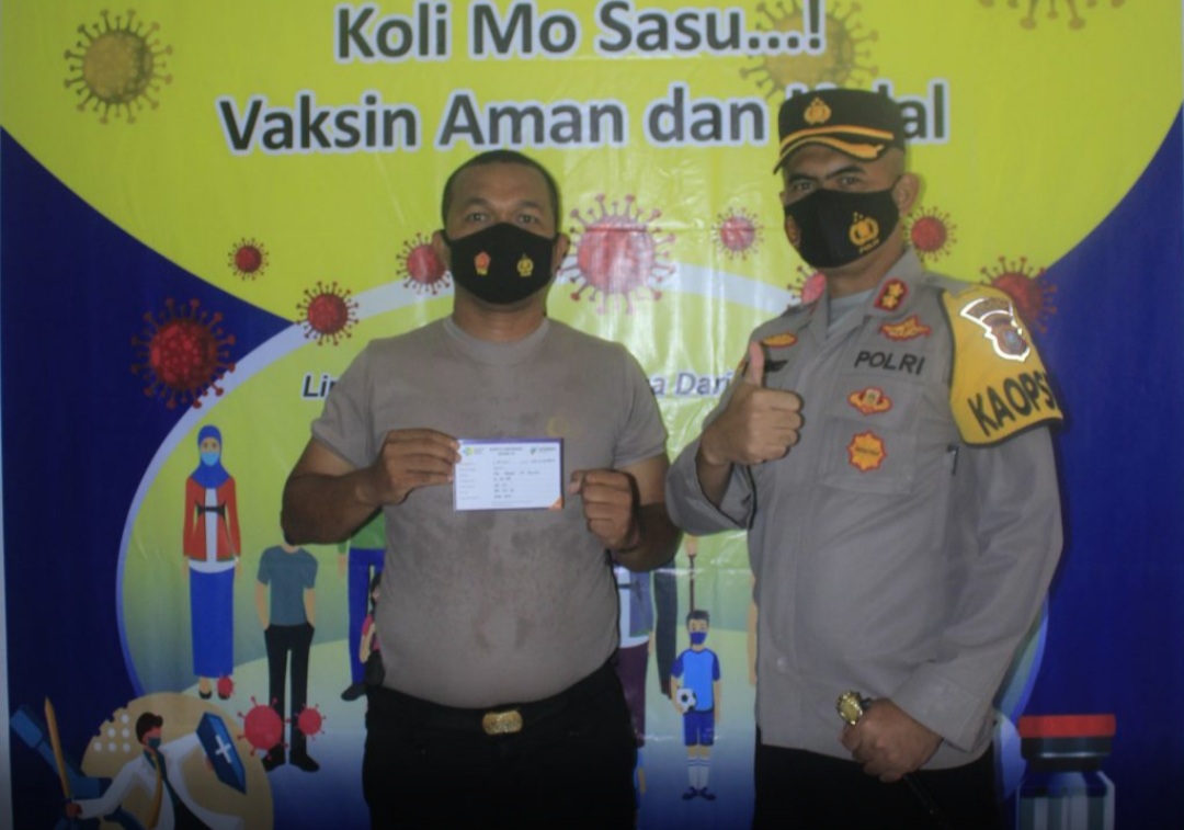 Kapolres Ajak Warga Sukseskan Program Vaksinasi