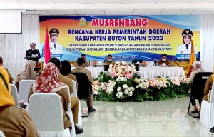 Musrembang, 2022 Pemkab Buton Fokus Di Sektor Pertambangan, Pertanian dan Perikanan