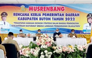 Musrembang, 2022 Pemkab Buton Fokus Di Sektor Pertambangan, Pertanian dan Perikanan