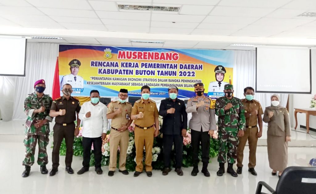 Musrembang, 2022 Pemkab Buton Fokus Di Sektor Pertambangan, Pertanian dan Perikanan