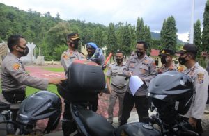 Pastikan Pelayanan Prima, Kapolres Cek Kendaraan Dinas Personil