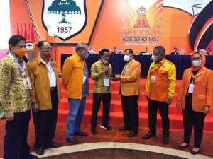 Ketua PDK Kosgoro Sultra Roni Muhtar Tampil Dipanggung Nasional