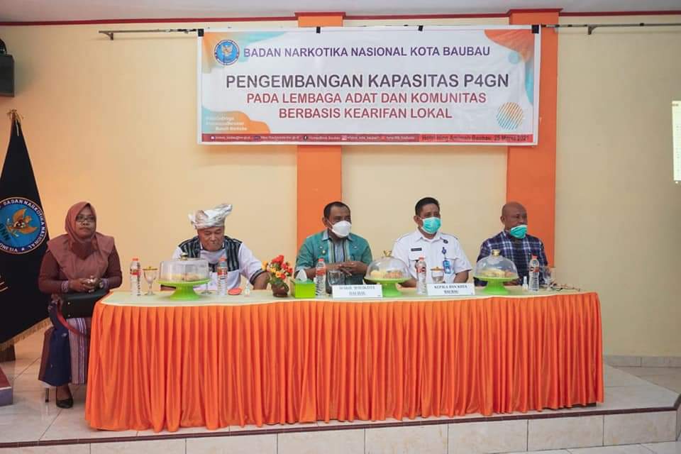 La Ode Ahmad Monianse Ajak Lembaga Adat Kesultanan Lawan Narkoba