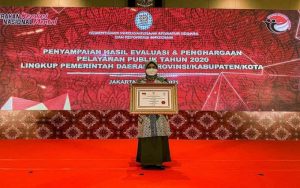 Kendari Raih Penghargaan Pelayanan Prima dari Menpan-RB