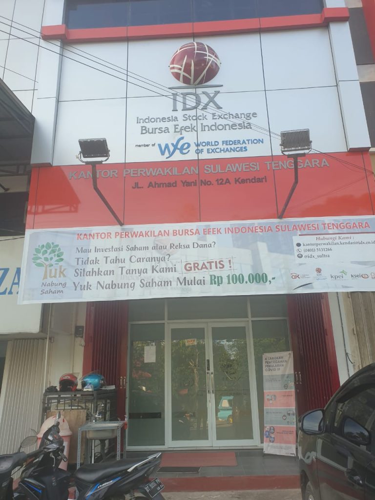 BEI Sebut Kinerja Pasar Modal Di Sultra Cukup Baik