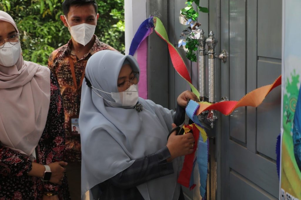 Ketua TP-PKK Kendari Resmikan Gedung Baru PAUD Graha Asri