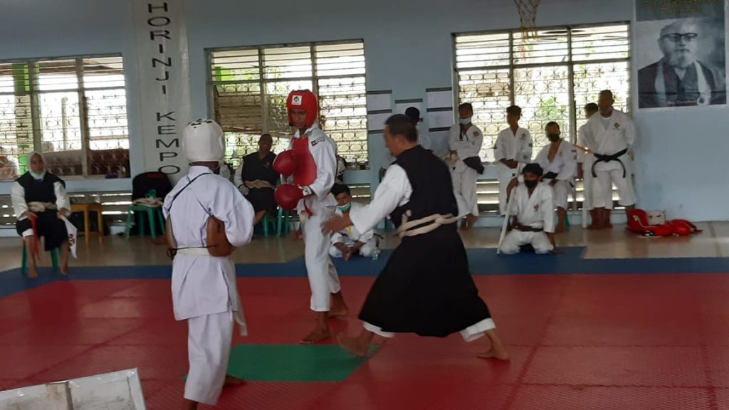 33 Atlet Shorinji Kempo Adu Ketangkasan di POPDA II Sultra