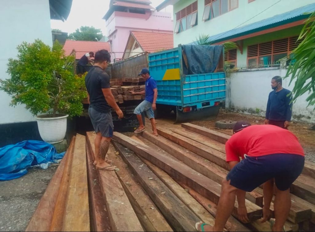 Pelaku Illegal Logging Wilayah Butur Ditangkap, 190 Batang Kayu Jadi Barbuk