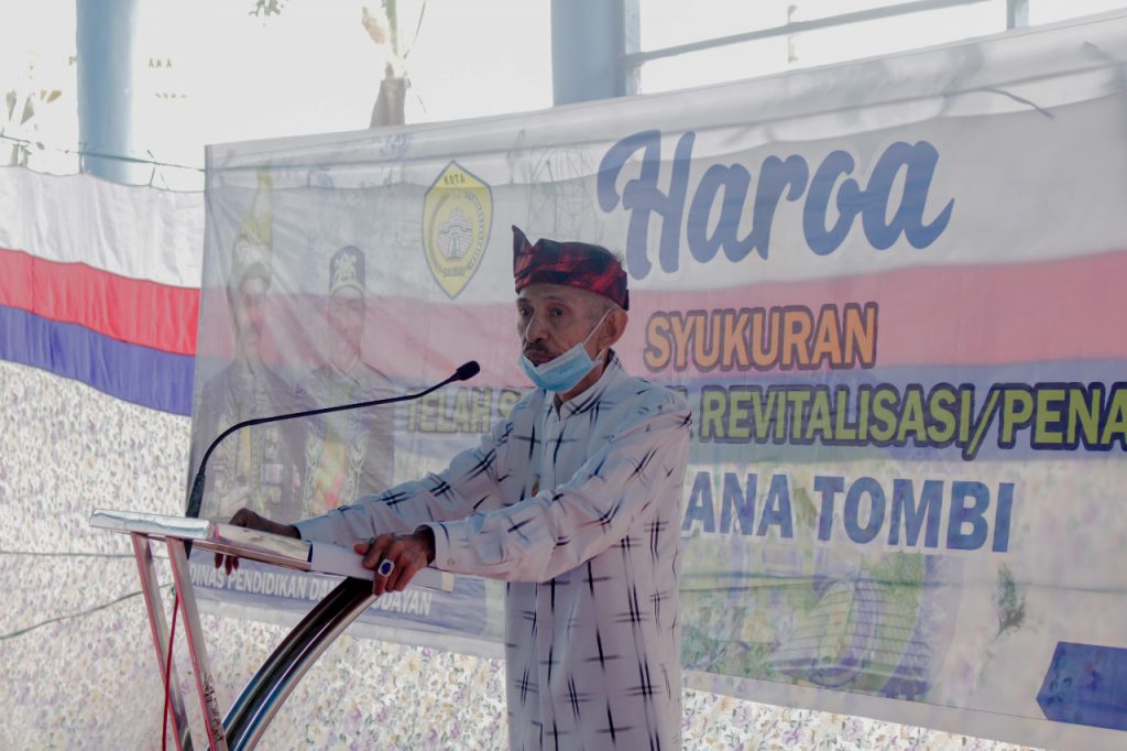 Revitalisasi Tiang Bendera Benteng Keraton Rampung, Dinas Pendidikan Baubau Gelar Haroa