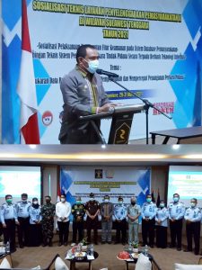 Wakil Walikota Baubau Menyatakan Kehadiran Teknologi Informasi Belum Dimanfaatkan Baik Di Lembaga Hukum