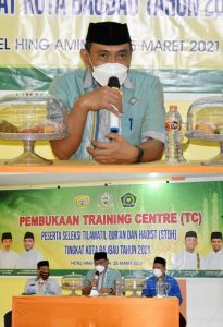 Hadapi Seleksi Tilawatil Quran, Monianse Harap Peserta Tilawatil Quran Baubau Terus Tingkatkan Kapasitasnya