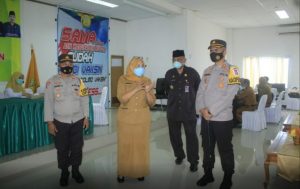 Kapolres Apresiasi Pelaksanaan Vaksinasi ASN di Buton